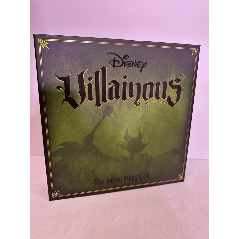 Disney Villainous: The Worst Takes It All, 2018 Board Game *Complete* Excellent